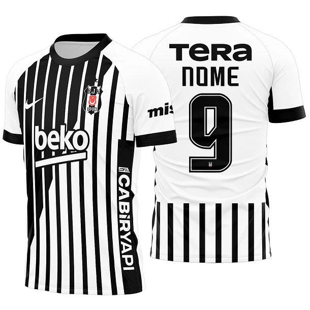 Arte Vetor Camisa Beşiktaş Away 2026-2027