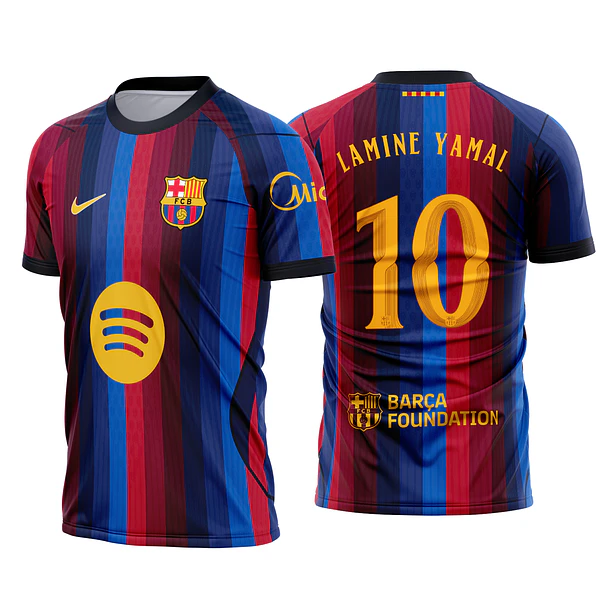 Arte Vetor Camisa Barcelona FC Home 2026-2027