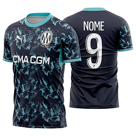 Arte Vetor Camisa Olympique Marseille Away 2026-2027