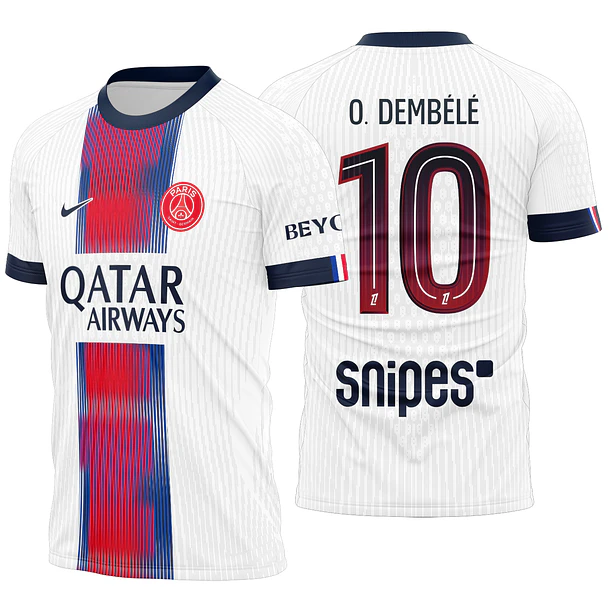 Arte Vetor Camisa Psg Away 2026-2027