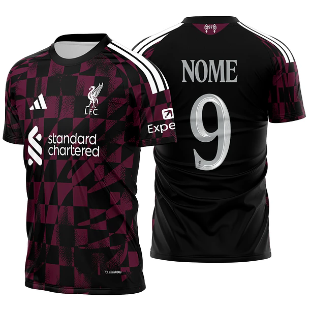 Arte Vetor Camisa Liverpool Third 2026-2027