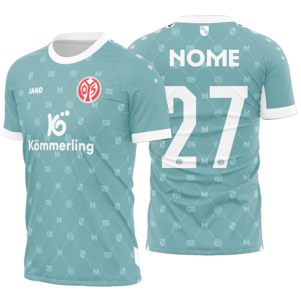 Arte vetor camisa 1. FSV Mainz 05 goleiro 2026-2027
