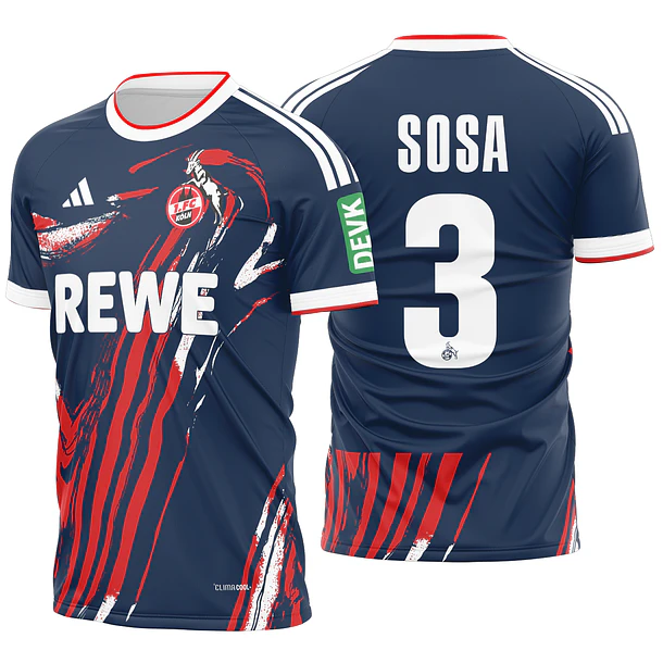 Arte vetor camisa 1. FC Köln Third 2026-2027