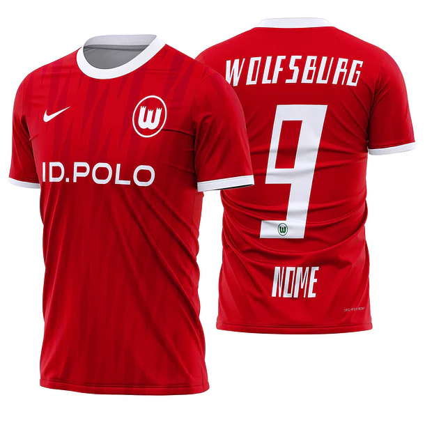 Arte vetor camisa VfL Wolfsburg Third 2026-2027