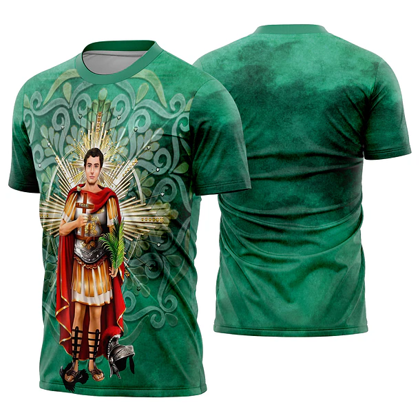 Arte vetor camisa Santo Expedito 
