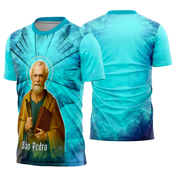 Arte vetor camisa São Pedro 