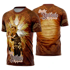 Arte vetor camisa Santo Antônio Mod-7 SBM#SANT-MAR