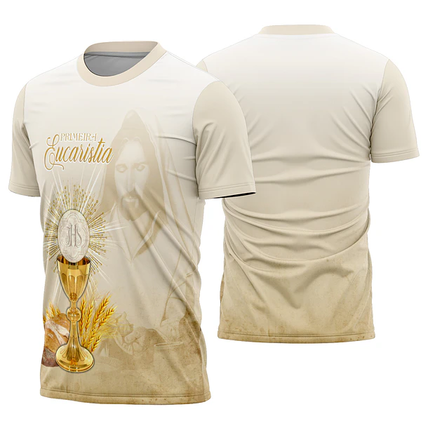 Arte Vetor Camisa Primeira eucaristia Mod-2