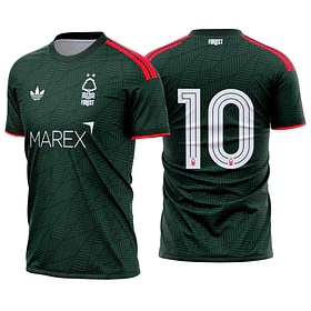 Arte vetor camisa Nottingham Forest Away 2026-2027