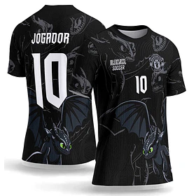 Arte Vetor Camisa Interclasse 1165 Banguela Treinar seu Dragão