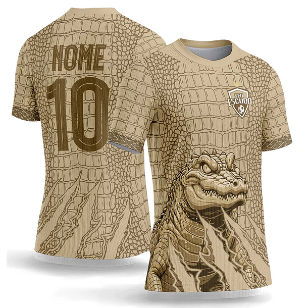 Arte Vetor Camisa Interclasse Cocodrilo 1166