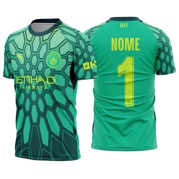 Arte Vetor Camisa Manchester City goleiro 2026-2027