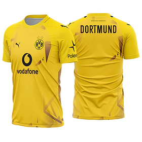 Arte Vetor Camisa Borussia Dortmund Pré-Jogo 2026-27
