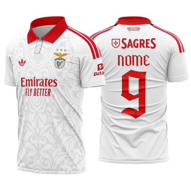 Arte Vetor Camisa Benfica Away 2026-27