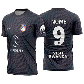 Arte Vetor Camisa Atletico Madrid goleiro 2026-27