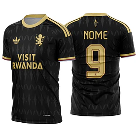 Arte Vetor Camisa Aston Villa Away 2026-2027