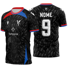 Arte Vetor Camisa Crystal Palace visita 2026-2027