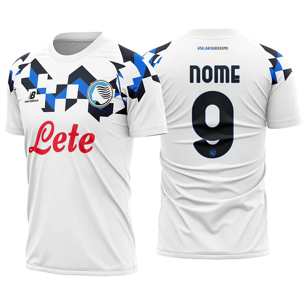 Arte Vetor Camisa Atalanta BC Visita 2026-2027