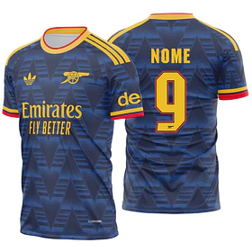 Arte vetor camisa Arsenal Away 2026-2027