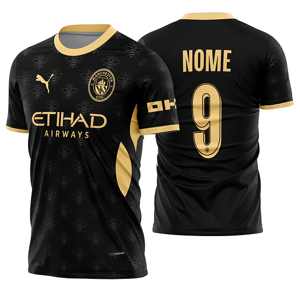 Arte vetor camisa Manchester City visita 2026-2027