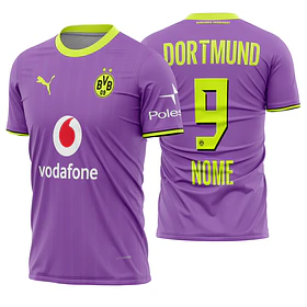 Arte Vetor Camisa Borussia Dortmund Terceira 2026-2027