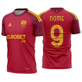 Arte vetor camisa As Roma Home 2026-2027
