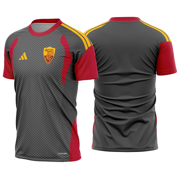 Arte Vetor Camisa As Roma Treino 2026-2027