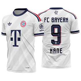 Arte Vetor Camisa Bayern München visita 2026-2027