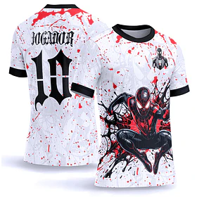 Arte Vetor Camisa Interclasse homem aranha 0077
