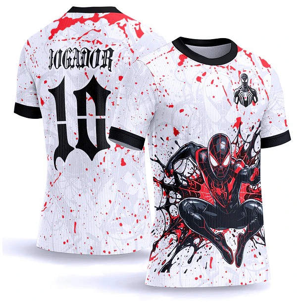 Arte Vetor Camisa Interclasse homem aranha 0077