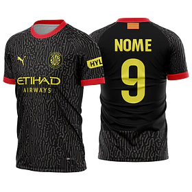 Arte Vetor Camisa Girona FC Away 2026-2027