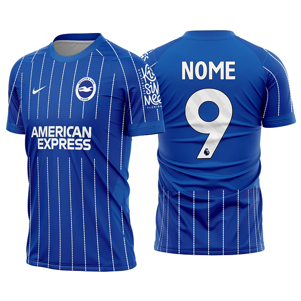 Arte Vetor Camisa Brighton & Hove Albion Local 2026-2027