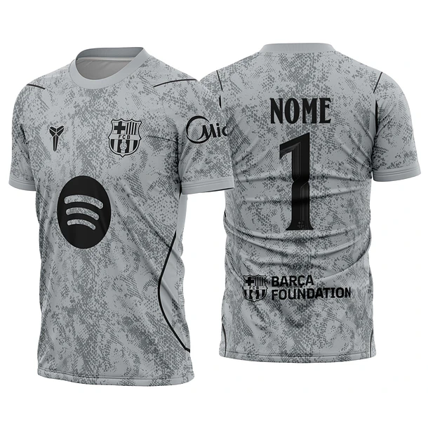 Arte Vetor Camisa Barcelona Goleiro 2026-2027
