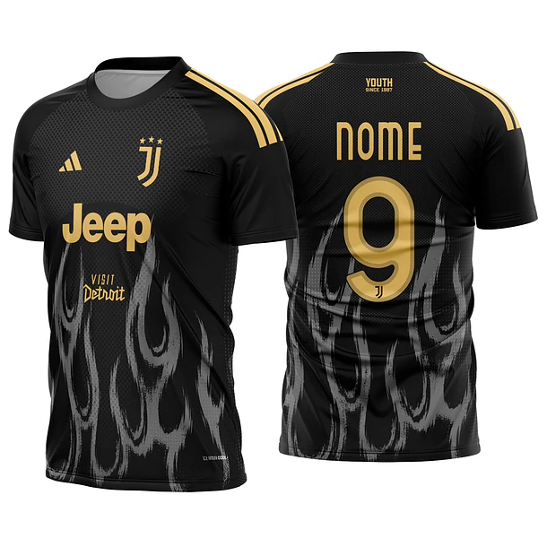 Arte Vetor Camisa Juventus Third 2026-2027