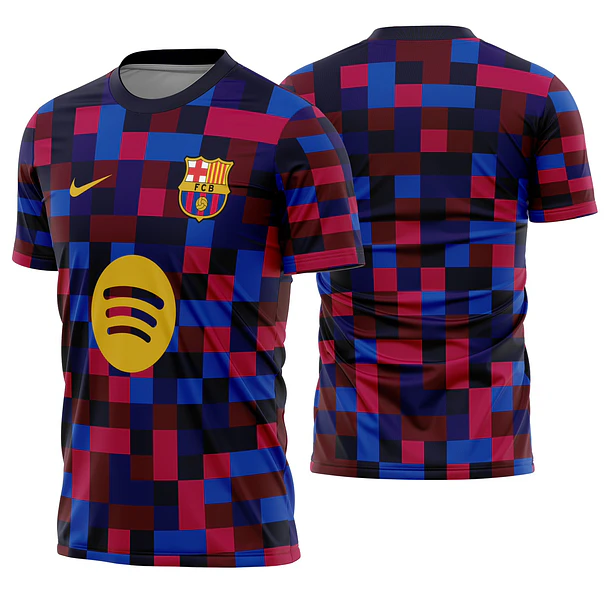 Arte Vetor Camisa Barcelona Pre-jogo 2026-2027