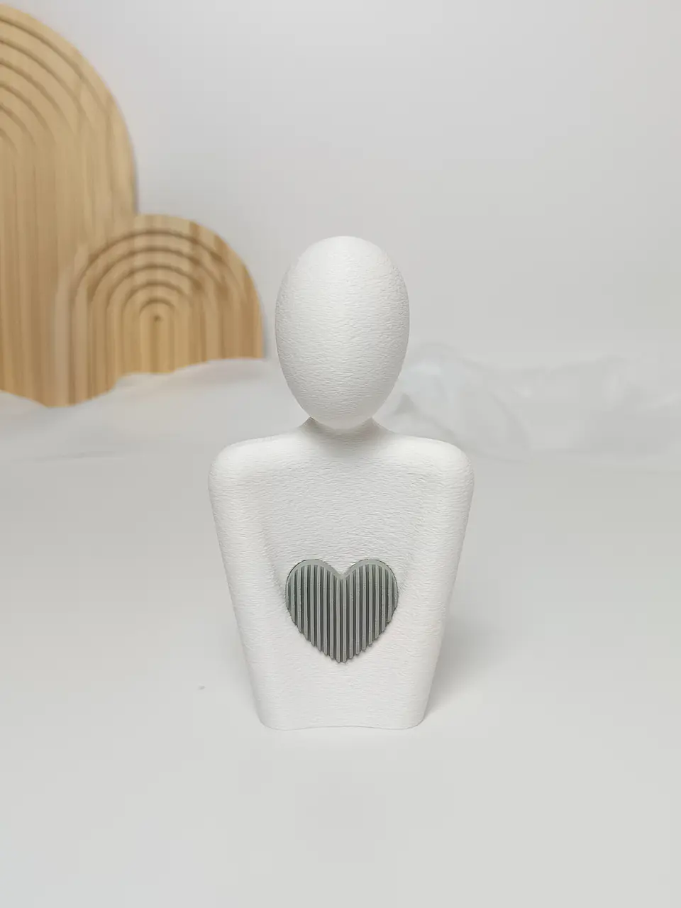 Estátua de Família - Heart Pequena 6