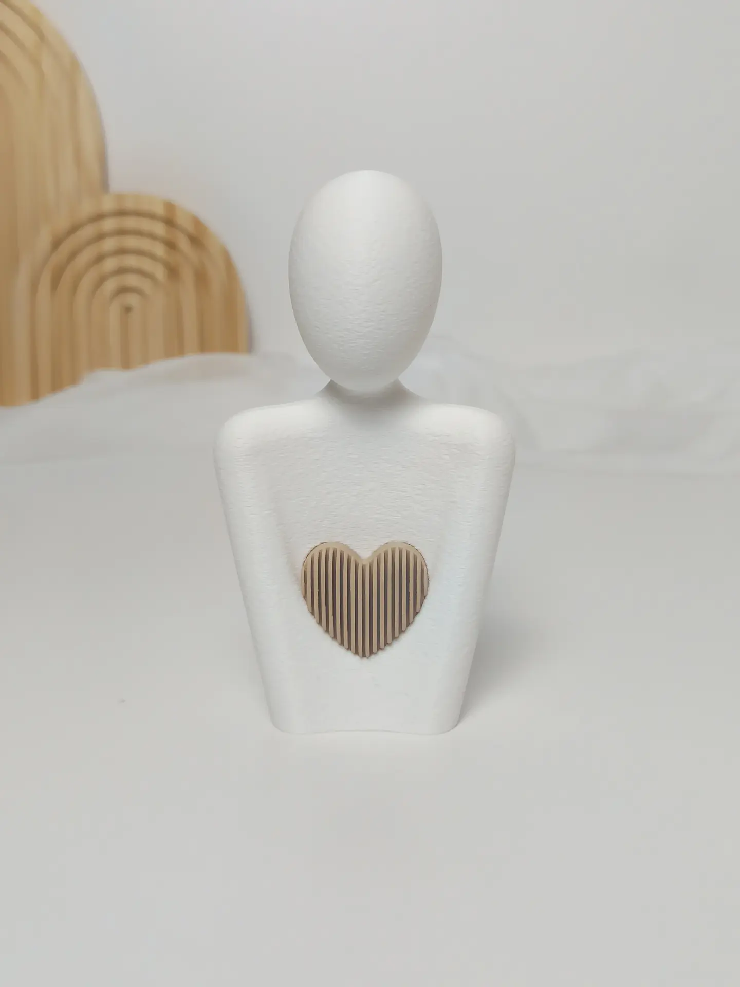 Estátua de Família - Heart Pequena 3