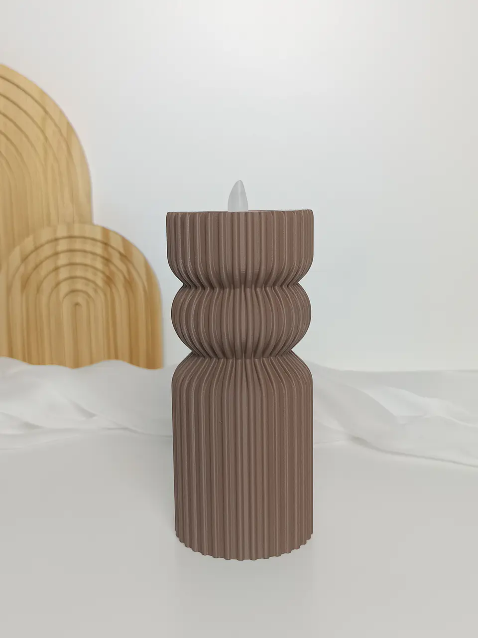 Porta-Velas Flow 1