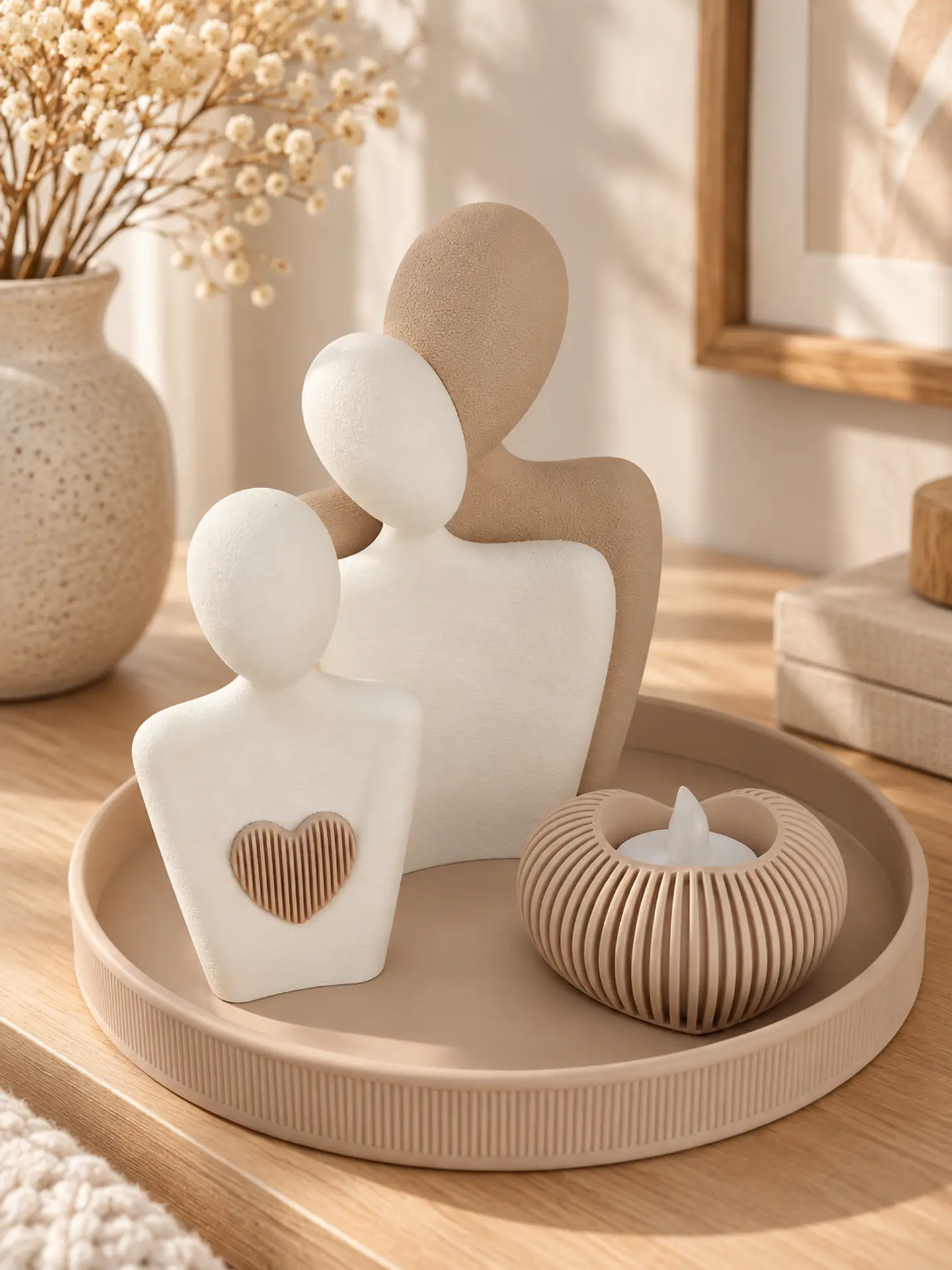 Estátua de Casal - Heart 6