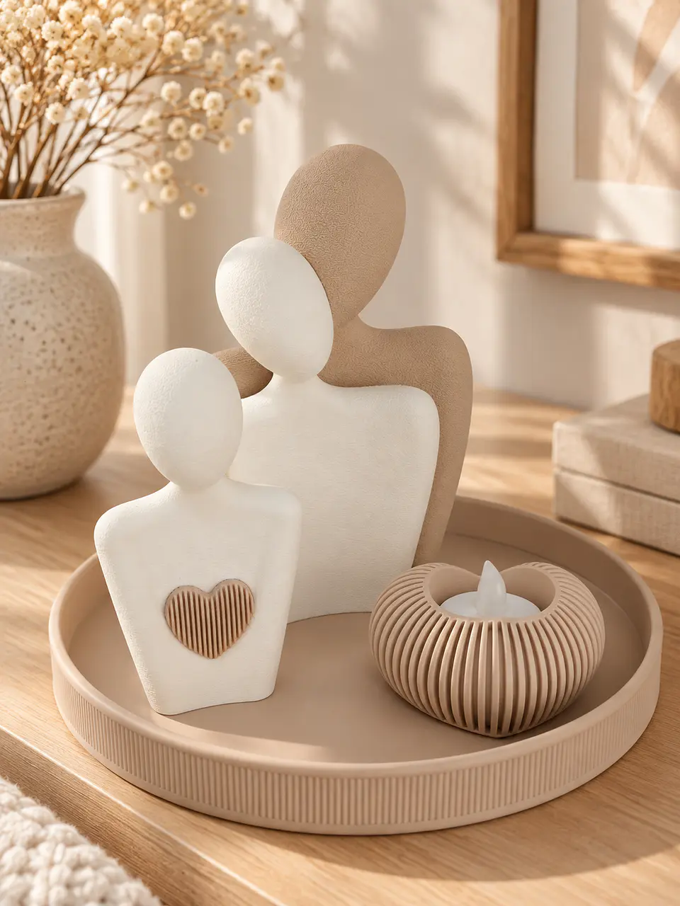 Estátua de Casal - Heart 6