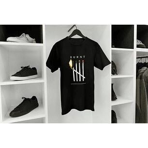 T-shirt Burn