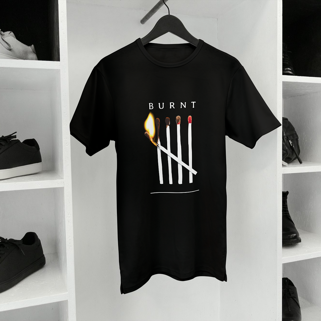 T-shirt Burn 1