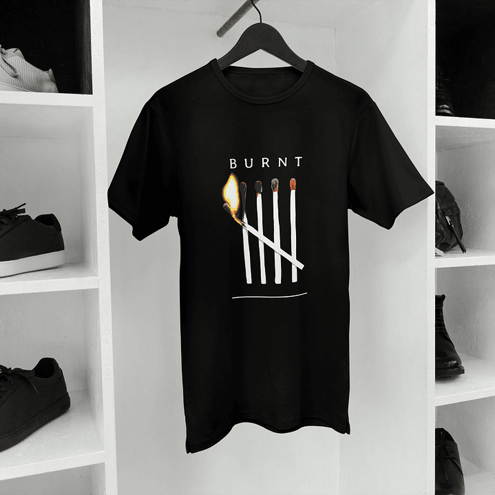 T-shirt Burn 1