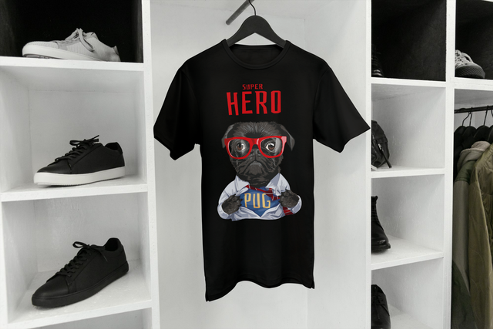 T-shirt Super hero 1
