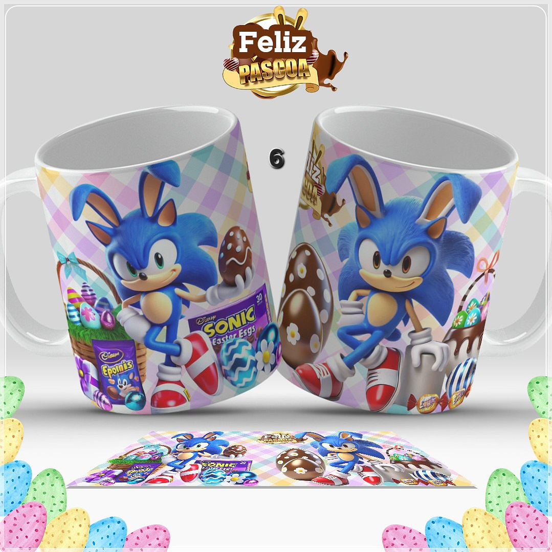 Canecas Feliz Páscoa  6