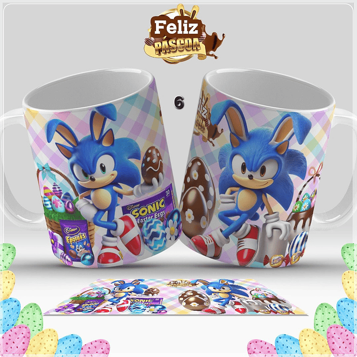 Canecas Feliz Páscoa  6