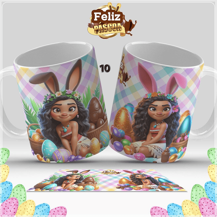 Canecas Feliz Páscoa  10