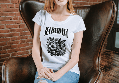 T-shirt Mulher Harmonia