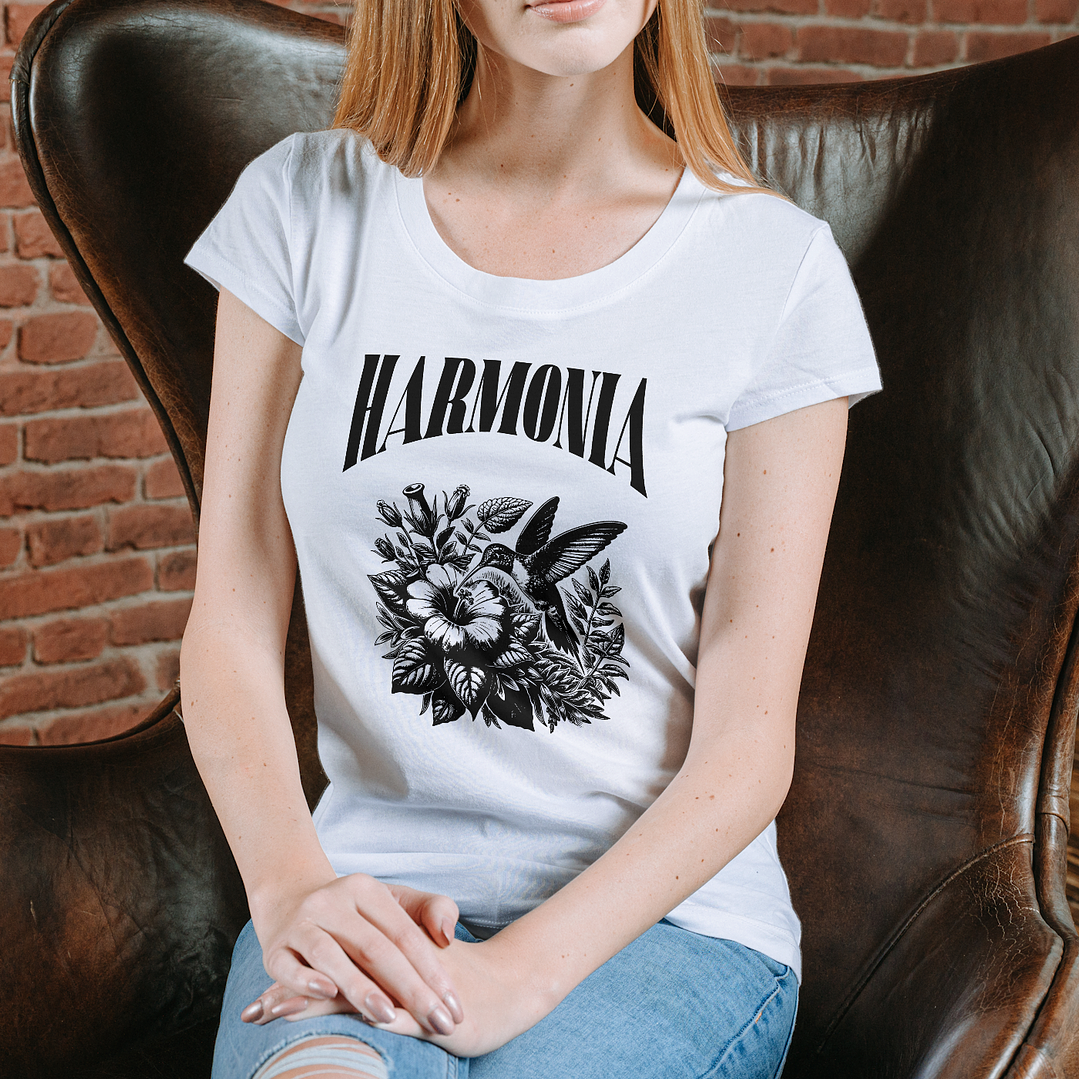 T-shirt Mulher Harmonia 1
