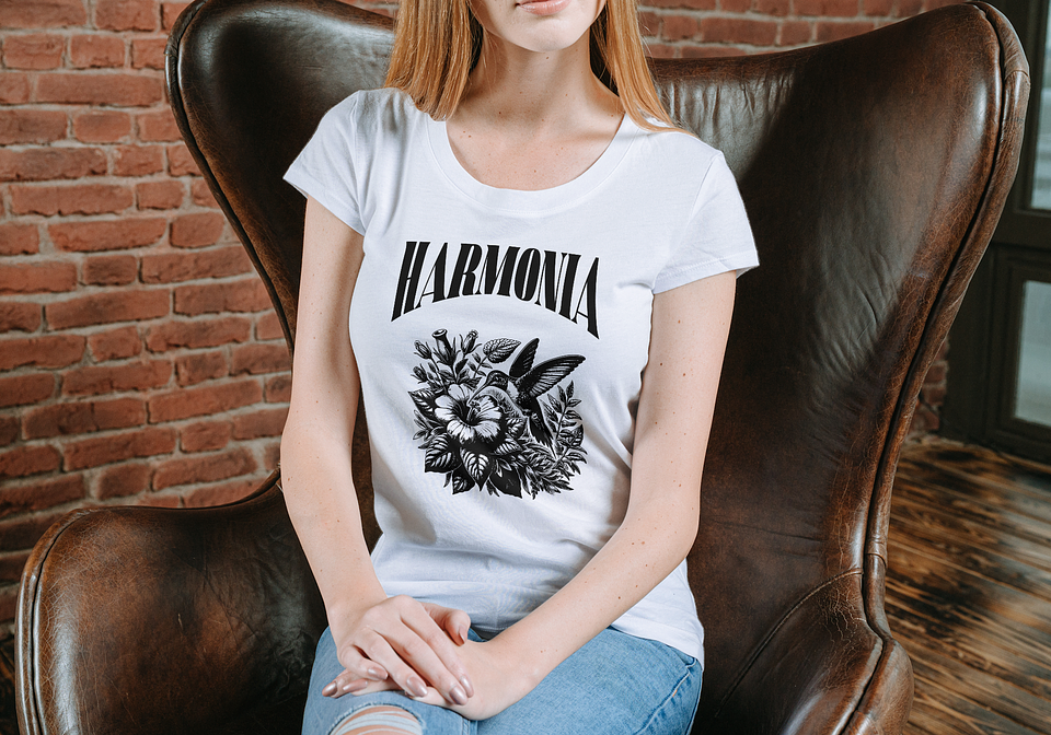 T-shirt Mulher Harmonia 1